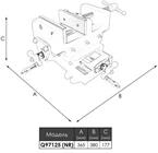 Coordinate machine vice Q97125 fixed cross type 3458 - Picture 5