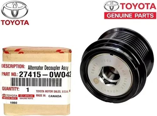 Generator pulley with overrunning clutch Toyota 27415-0W042