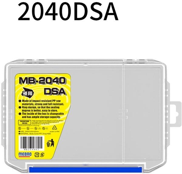 Fishing box MEBAO MB-2040DSA Clear