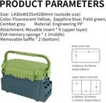 Box-seat MEBAO VS-707 green - Picture 3