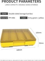 Fishing box MEBAO MBD1-0205 yellow two-way - Picture 3