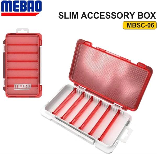 Коробка рибальська MEBAO LURE GAME  CASE J RED / MBSC-06